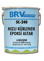 FAST PRIMER SC 240  Hızlı Kürlenen Solventsiz Epoksi Astar
