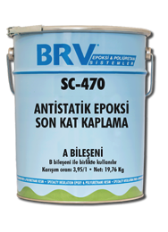 FLOOR SC 470  Epoksi Esaslı Antistatik Kaplama