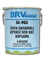 FLOOR SC 903  Epoksi Esaslı Isıya Dayanıklı Son Kat Kaplama