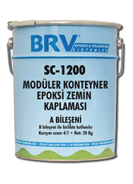 FLOOR SC 1200  Epoksi Esaslı Modüler Konteyner Zemin Kaplaması