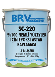 PRIMER SC 220  %100 Nemli Yüzeyler için Epoksi Astar