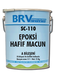 REPOX SC 110  Epoksi Hafif Macun