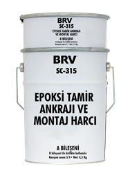 REPOX SC 315  Epoksi Tamir, Ankraj ve Montaj Harcı