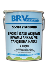 SC 310 VISCOBOND  Epoksi Esaslı Akışkan Kıvamlı Ankraj ve Yapıştırma Harcı