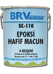 REPOX SC 110  Epoksi Hafif Macun