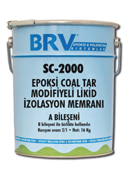 SEAL SC 2000  Epoksi Coal Tar Modifiyeli Likit İzolasyon Membranı