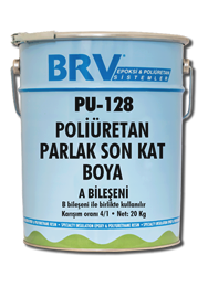 GLOSS PU 128  Poliüretan Parlak Son Kat Boya